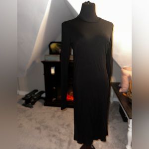 Haute Hippie Open back jersey midi dress